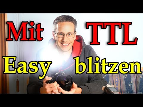 FOTOGRAFIEREN LERNEN 23 💥 TTL Blitzen einfach erklärt, automatisch blitzen!