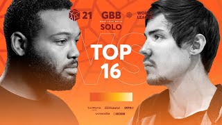 sounds like old school dubstep type beat（00:05:36 - 00:10:45） - King Inertia 🇺🇸 vs Helium 🇷🇺 | GRAND BEATBOX BATTLE 2021: WORLD LEAGUE | Round of Sixteen (1/8)