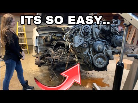 How To Remove A Duramax Engine
