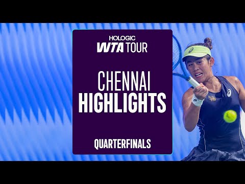 Quarterfinals in Chennai featuring Tararudee, Tjen, Birrell and more | WTA Match Highlights