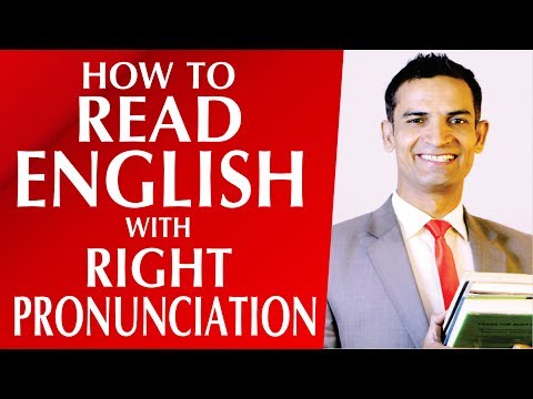 How to read English with proper pronunciation and accent reduction by Muhammad akmal  The Skill Sets Video