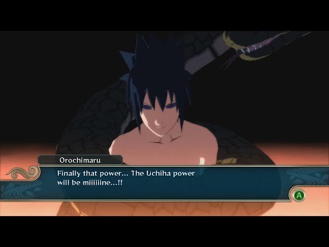 Naruto Ninja Storm 2 Trilogy PC MOD Walkthrough Part 13 60 FPS - Rinnegan Sasuke vs Orochimaru