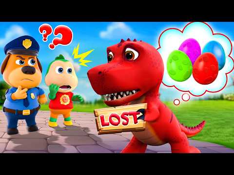 Where are my eggs? 🥚 Find the T-Rex eggs! 🦖 Bedtime Stories for Kids by Fire Spike