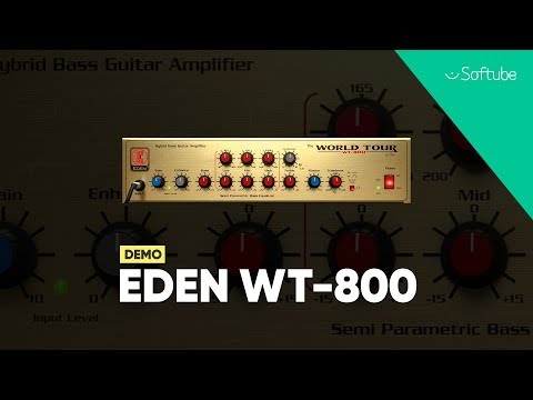 Eden WT-800 Bass Amp Demo – Softube