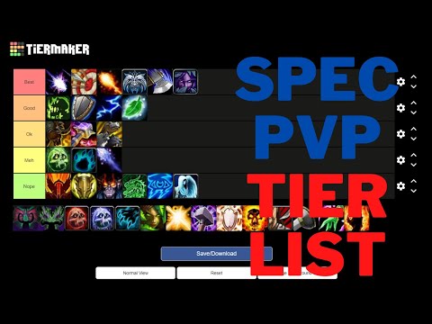 WoW Shadowlands 9.0.2 Spec PvP TIER LIST Rankings