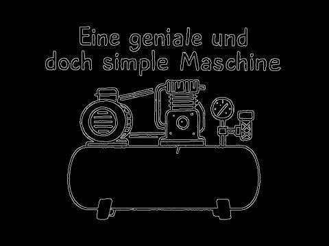 🔧 WIE FUNKTIONIERT EIN KOLBENKOMPRESSOR? | Einfach erklärt in 2 Minuten! 🔧