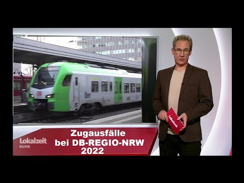 Personalmangel - Zugausfälle und Bauarbeiten bei DB-REGIO-NRW 2022 [WDR KW 47/2022]