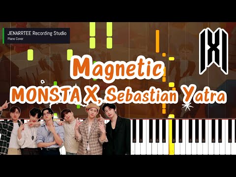 MONSTA X, Sebastián Yatra 'Magnetic' Piano Cover
