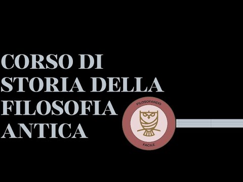 Prima lezione del corso di storia della filosofia antica: la sostanza primordiale 💙🦉❤️