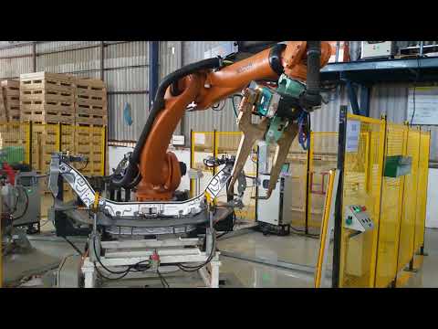 Robotic Spot Welding Automation   Panel