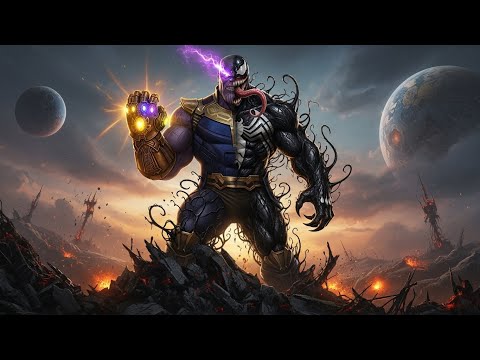 Venom Thanos Hybrid: The End of the Marvel Universe (Simulation)