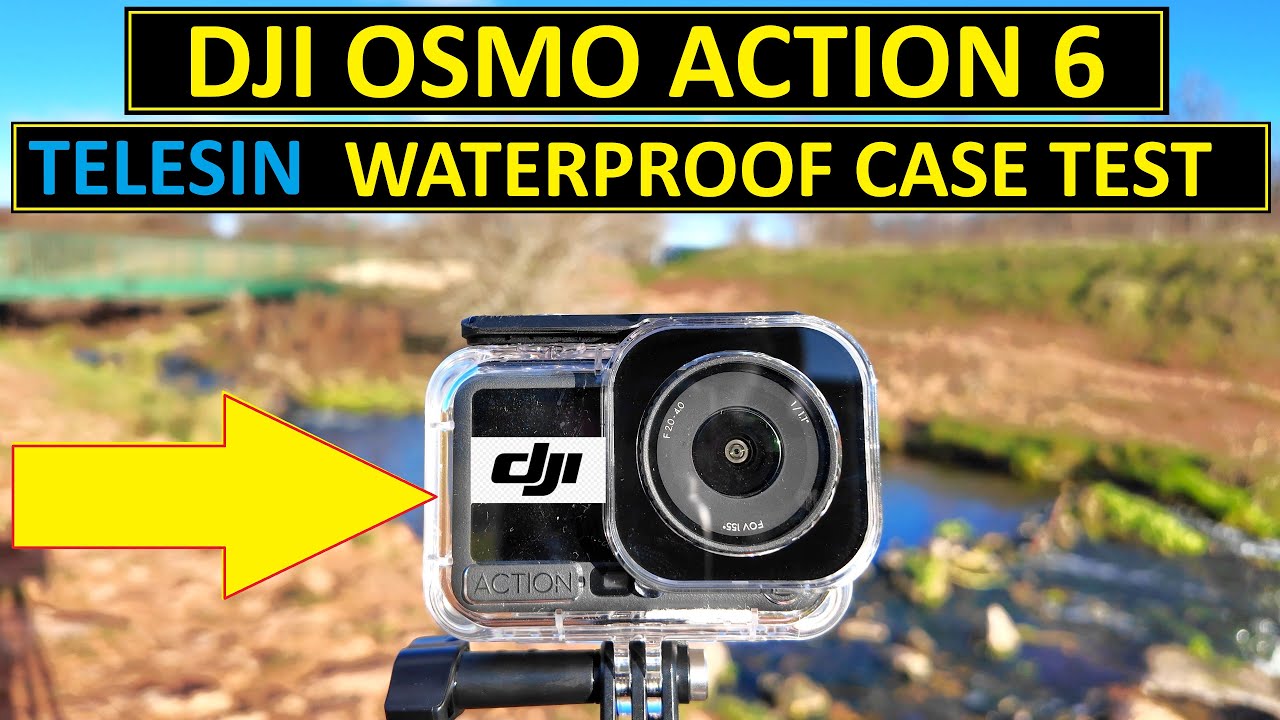 DJI OSMO ACTION 6 - TELESIN WATERPROOF CASE REVIEW With Underwater Tests & Durability Check