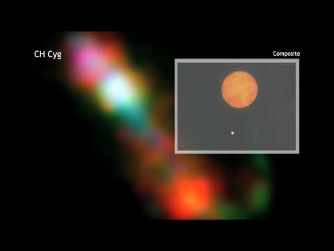 An X-Ray Tour of CH Cyg [720p]