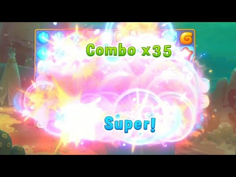 FISHDOM I formed a combo x35😮 Lots of explosions