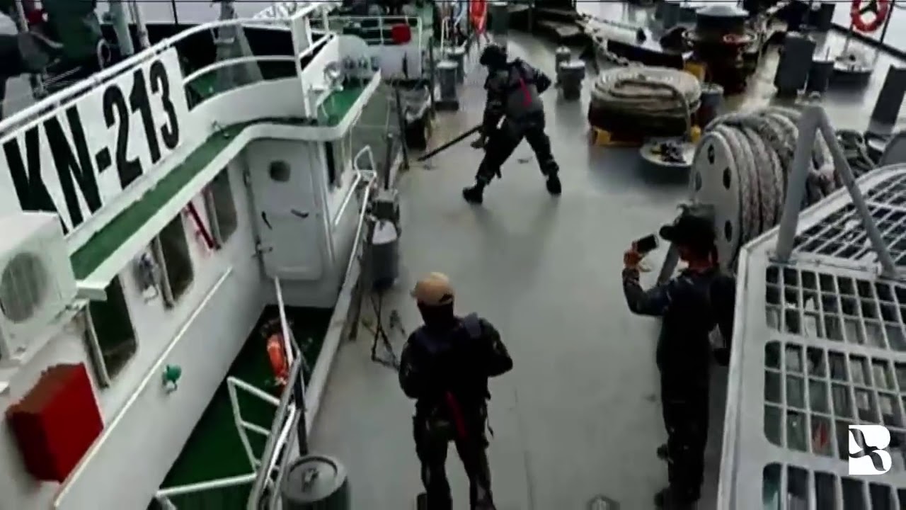 High Seas Confrontation off Indonesia