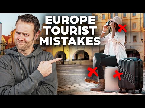 到歐洲遊玩這 10 個旅遊錯誤你一定要避免！ (10 Tourist Mistakes Americans MUST AVOID In Europe)