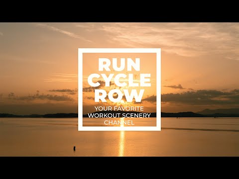 Indoor Rowing Workout Scenery - Douglas Lake, TN (4K)