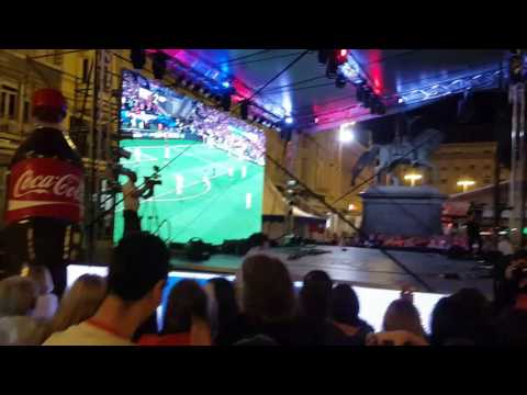 Croatia vs Portugal Croatian Fans from Euphory to Tragedy in 60 seconds!