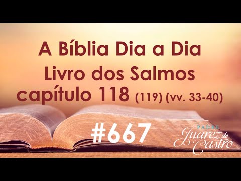 Bible Course 667 - Book of Psalms 118 (119) (vv. 33-40) - Praise to the Divine Law - He - Father ...