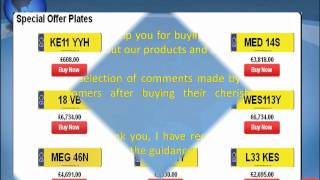 Private Number Plates - Cheapest Number Plates, Personal Number Plates, Registration Plates