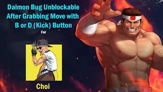 Download lagu KOF 98 - Daimon Bug for Choi After Grabbing Move With Kick - Fightcade mp3 Download lagu KOF 98 - Daimon Bug for Choi After Grabbing Move With Kick - Fightcade mp3