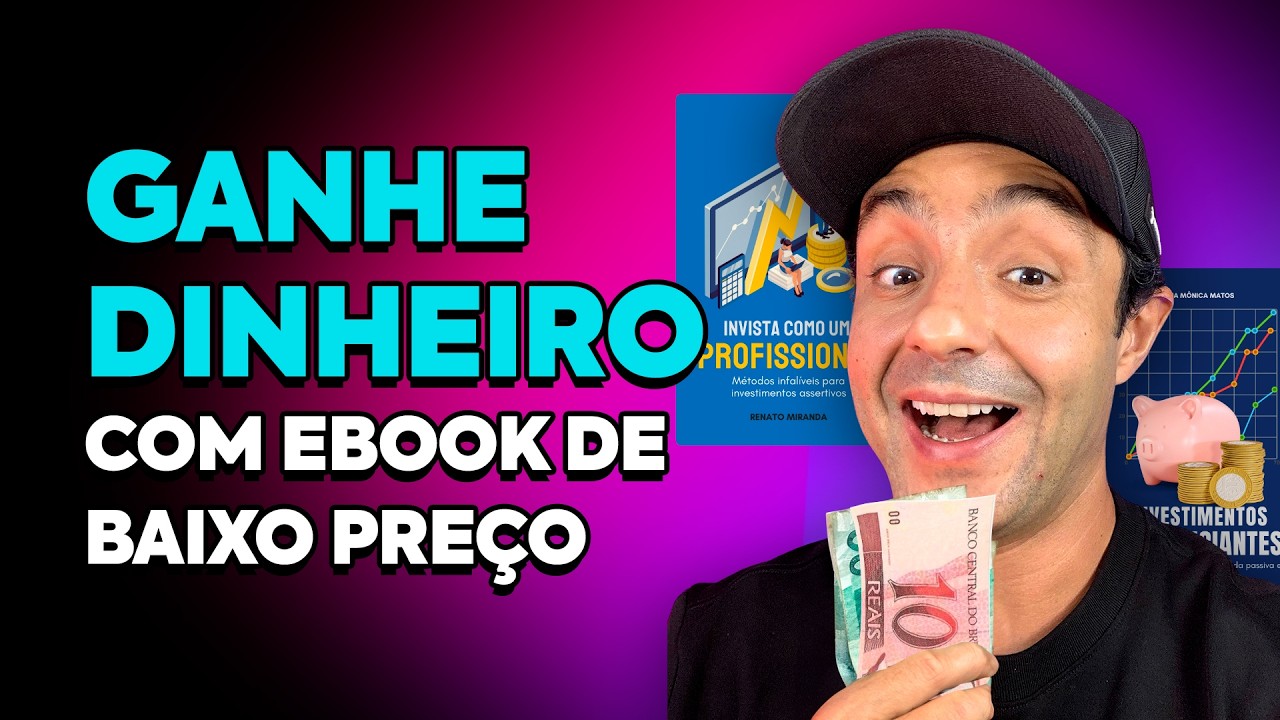 Ganhar dinheiro com ebook low ticket é possível | Ebook baixo custo | Ebook com IA ou não