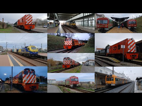 Perseguição à 9005 e Comboios em Aveiro e na Linha do Vouga - 3/1/2026