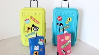How to Make Doll Luggage | Suitcase | Plus Darbie Show Beginnings