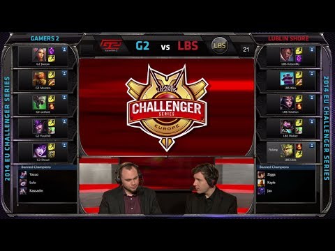 Gamers 2 (Ocelote's team) vs Lublin Shore | Game 3 for 3rd place EU Challenger Summer 2014