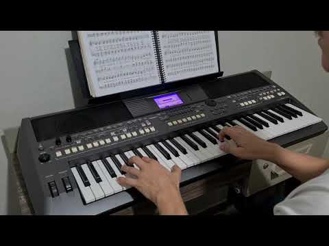 Hinário 5 CCB - Hino 307 - Cristo nos dará da Sua plenitude - Teclado Yamaha PSR S670