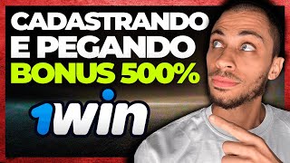 COMO SE CADASTRAR E PEGAR O CODIGO PROMOCIONAL DA 1WIN? COMO SACAR NA 1WIN?