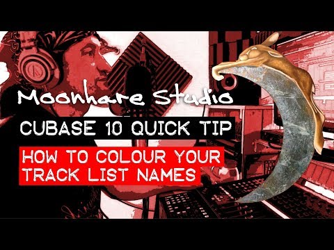 Cubase 10 How to colour tracks Quick Tip