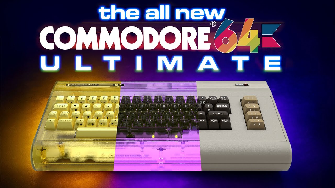 Introducing the first new Commodore® in 30 years: Commodore 64 Ultimate - YouTube