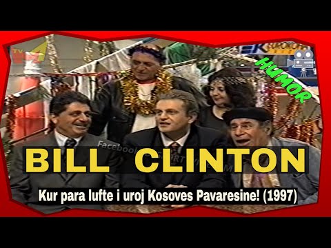 Bali Klinton kur na uroj Pavaresin ne vitin 1997 (Humor) Sabriu-Sinani-Luan Daka, Leze e Xhevat Qena