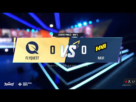 Natus Vincere VS FlyQuest Playoffs Upper Final Ignite Grand Finals LAN