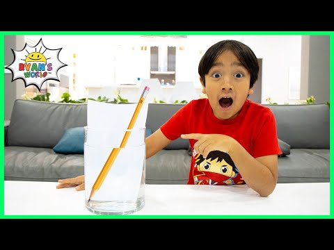 3 Water Easy Science Experiments for kids to do at home!
