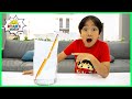 3 Water Easy Science Experiments for kids to do at home!