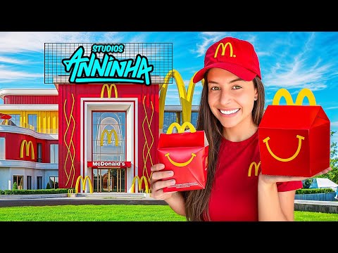 TRANSFORMEI A MANSÃO NO MAIOR MC DONALDS DO MUNDO !!