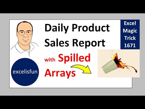 Comprehensive Excel Dynamic Array Formula Lesson The Power of Array Formulas EMT 1516