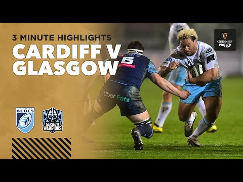 3 Minute Highlights: Cardiff Blues v Glasgow Warriors | Round 8 | Guinness PRO14 2020/21