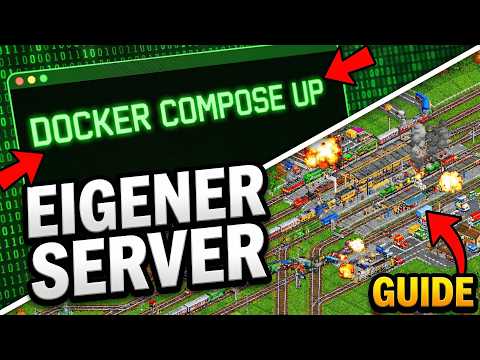 Dein eigener OpenTTD Server mit Freunden! (Einfache Docker Anleitung 2025)