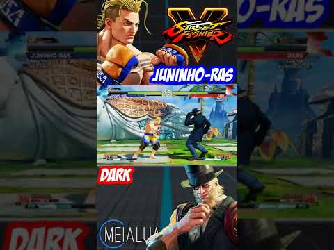 SFV CE - JUNINHO-RAS(LUKE) VS DARK(G) 🌘 MeiaLua 🌘