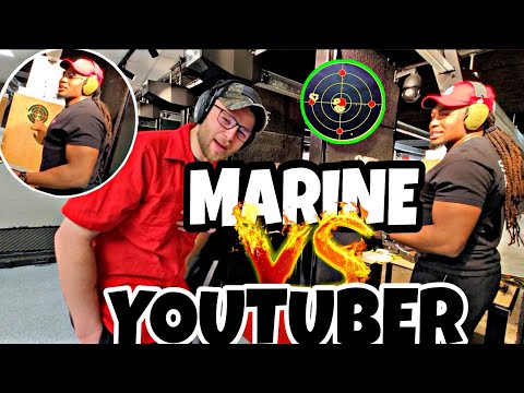 MARINE vs YOUTUBER #military #funny