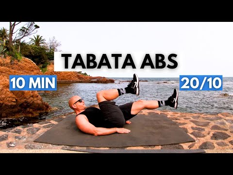 Tabata ABS 🔥 Workout 10Min / 20/10 / Interval training