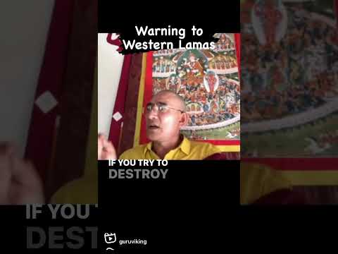 Warning to Western Lamas