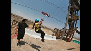 Ziplining at the Grand Canyon West. (Hualapai Ranch) 2021Family Squad.