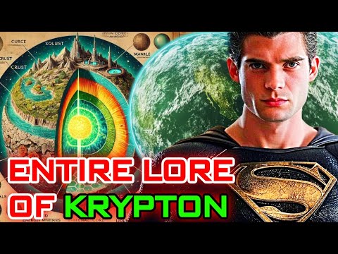 Entire Lore Of Krypton Explored - Societal Structure, Flora & Fauna, It's Destruction & Key Figures
