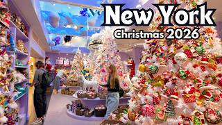First Look at Christmas on NYC’s Fifth Avenue 🎄 | New York Christmas Walk 2026 [
