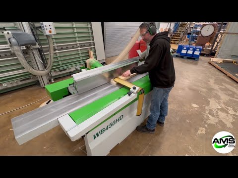 Wadkin Bursgreen WB 450 Planer Thicknesser Demo | Key Features, Planing & Thicknessing in Action