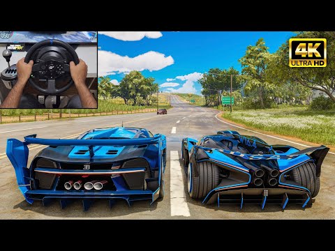 Bugatti Vision GT & Bugatti Bolide | The Crew Motorfest | Thrustmaster T300RS gameplay